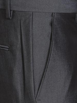 grey terry rayon flat front formal trouser - 15727734 - Standard Image - 4