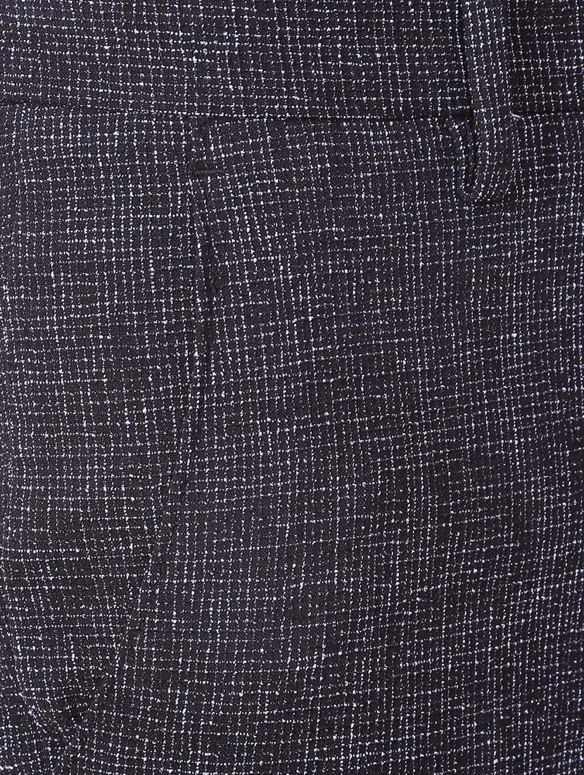 grey polyester blend flat front formal trouser - 15727750 - Zoom Image - 4