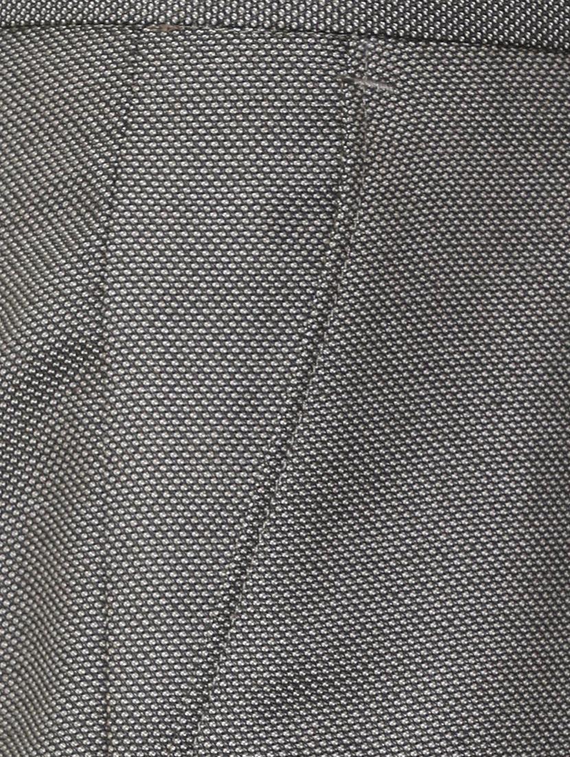 grey polyester blend flat front formal trouser - 15727753 - Zoom Image - 4