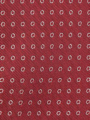 maroon silk tie - 15727905 - Standard Image - 4