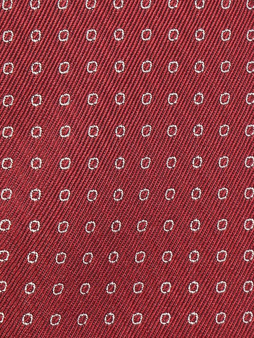 maroon silk tie - 15727905 - Zoom Image - 4
