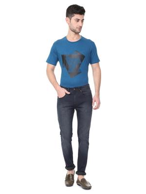 grey cotton blend washed jeans - 15728259 - Standard Image - 4