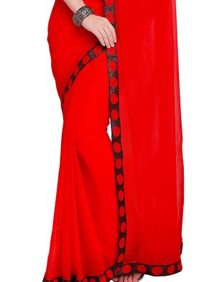Combo Of 2 Multicolor Bordered Saree with blouse - 15728699 - Standard Image - 7