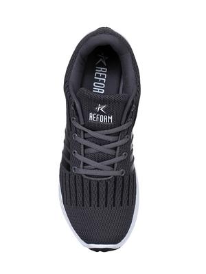 grey Fabric sport shoes - 15729386 - Standard Image - 4