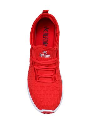red Fabric sport shoes - 15729387 - Standard Image - 4