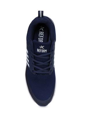 navy Mesh sport shoes - 15729390 - Standard Image - 4
