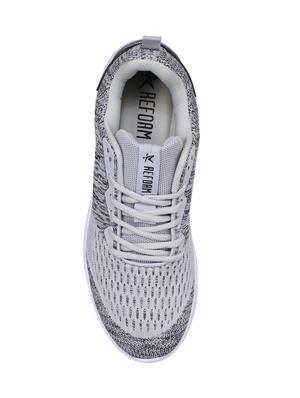 grey Fabric sport shoes - 15729394 - Standard Image - 4