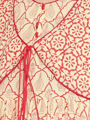 flared printed kurta - 15729532 - Standard Image - 4
