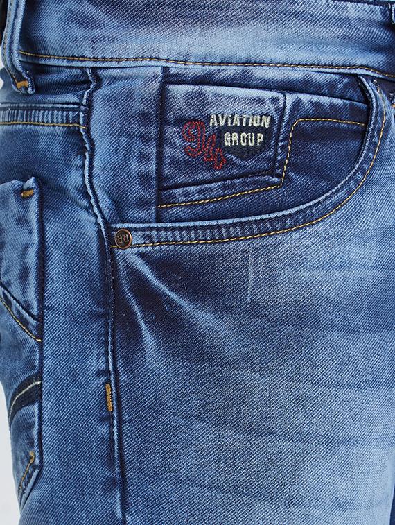 blue denim washed jeans - 15729564 - Zoom Image - 4
