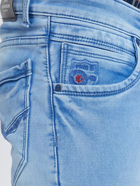blue denim washed jeans - 15729568 - Zoom Image - 4