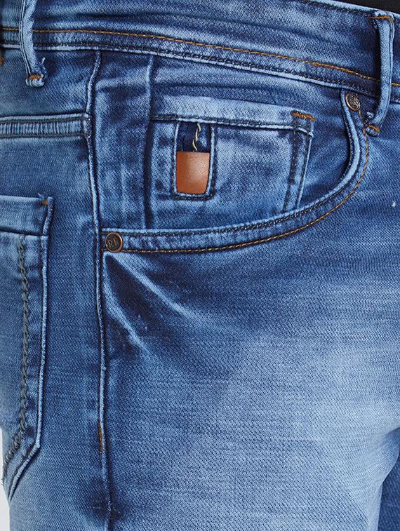 blue denim washed jeans - 15729569 - Zoom Image - 4