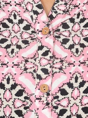 Printed straight kurta - 15729637 - Standard Image - 4