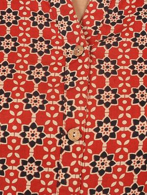 Printed straight kurta - 15729638 - Standard Image - 4