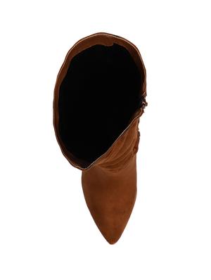brown knee length boots - 15729810 - Standard Image - 4