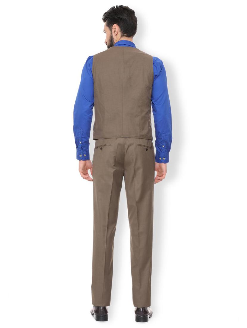 grey cotton 4-piece suit - 15729890 - Zoom Image - 4