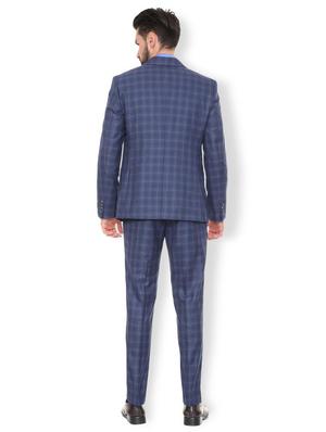 blue polyester blend 3-piecesuit - 15729895 - Standard Image - 4