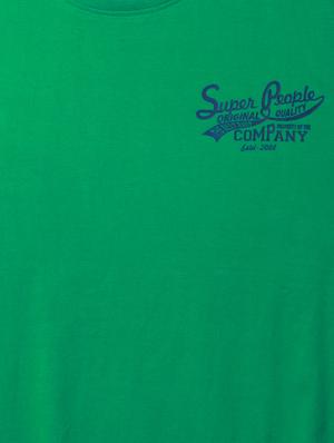 green cotton t-shirt - 15729913 - Standard Image - 4
