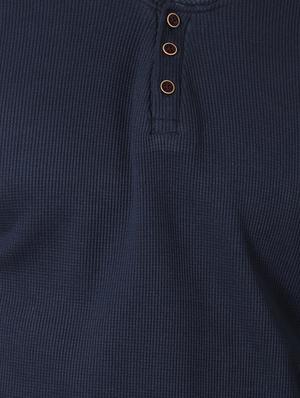 navy blue cotton t-shirt - 15729931 - Standard Image - 4