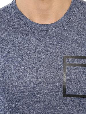 blue polyester t-shirt - 15729947 - Standard Image - 4