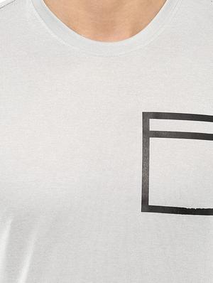 grey polyester t-shirt - 15729949 - Standard Image - 4