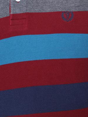 multi colored cotton polo t-shirt - 15729960 - Standard Image - 4