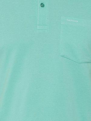 blue cotton pocket t-shirt - 15729961 - Standard Image - 4
