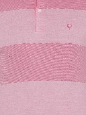 pink cotton polo t-shirt - 15729963 - Standard Image - 4