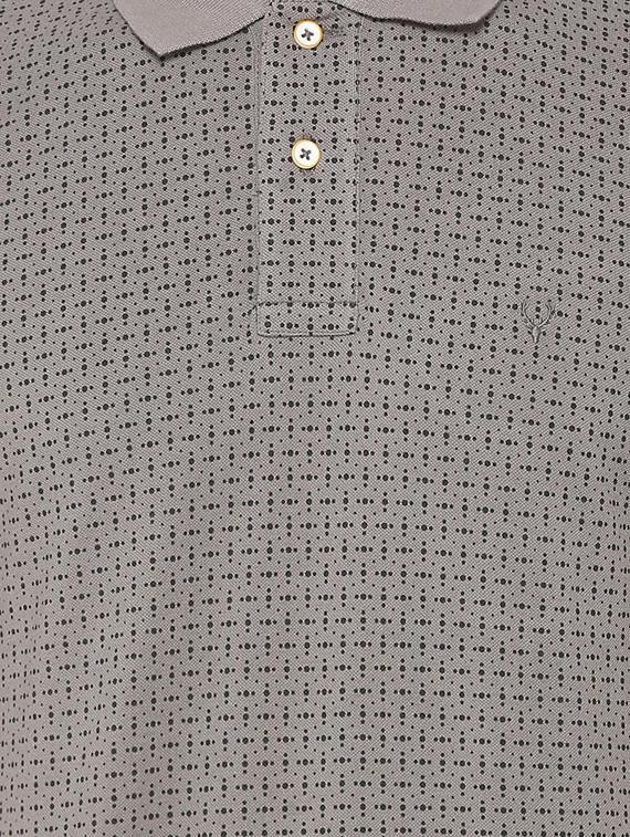 grey cotton all over print t-shirt - 15729970 - Zoom Image - 4