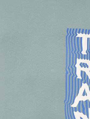 green cotton front print t-shirt - 15730003 - Standard Image - 4