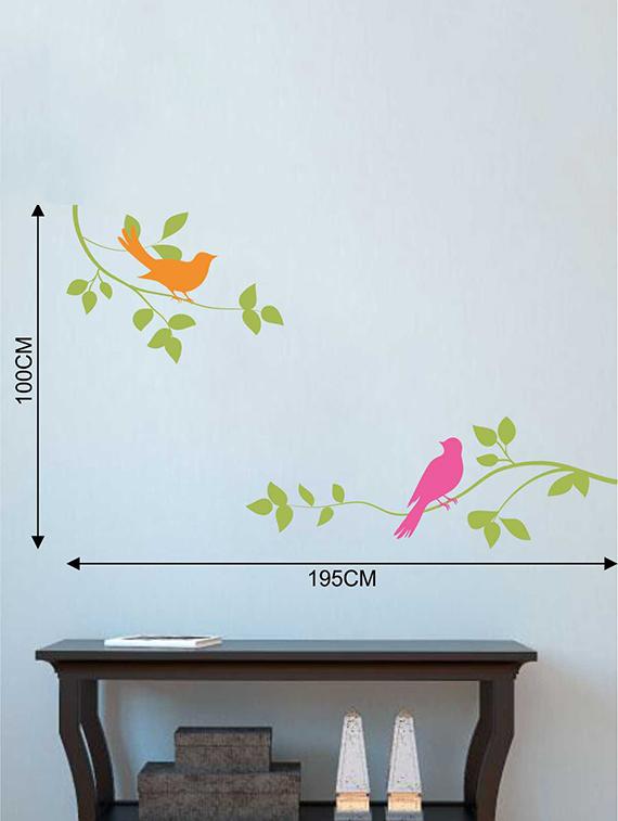 Wall Decals ' Birds n Tree Sticker ' Wall stickers (PVC Vinyl) - 15730240 - Zoom Image - 4