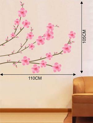 Wall Decals ' Pink Flower Sticker ' Wall stickers (PVC Vinyl) - 15730243 - Standard Image - 4