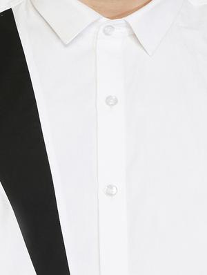 white cotton casual shirt - 15730300 - Standard Image - 4