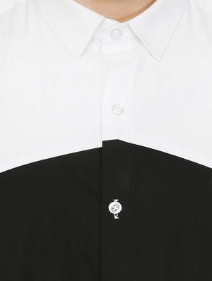 white cotton casual shirt - 15730306 - Standard Image - 4