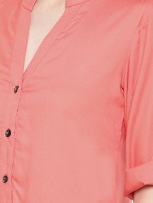 roll up sleeved shirt tunic - 15730333 - Standard Image - 4