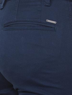 navy blue cotton chinos - 15730832 - Standard Image - 4