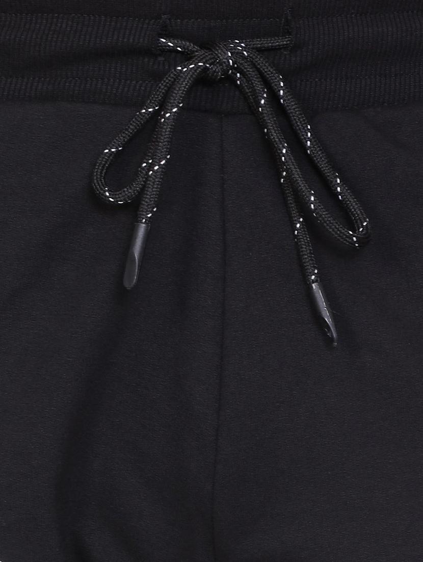 black polyester blend shorts - 15730847 - Zoom Image - 4