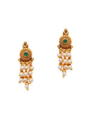 Gold Tone Necklace & Earrings Set - 15731236 - Standard Image - 4