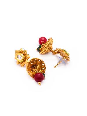 Gold Tone Necklace & Earrings Set - 15731245 - Standard Image - 4