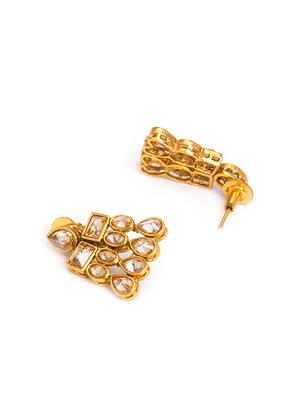 Gold Tone Necklace & Earrings Set - 15731247 - Standard Image - 4