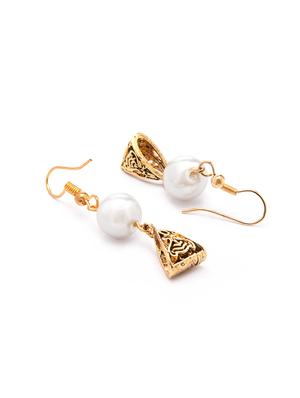 Gold Tone Necklace & Earrings Set - 15731249 - Standard Image - 4