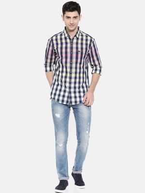 multicolor cotton casual shirt - 15731545 - Standard Image - 4