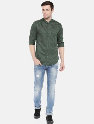 grey cotton casual shirt - 15731563 - Standard Image - 4
