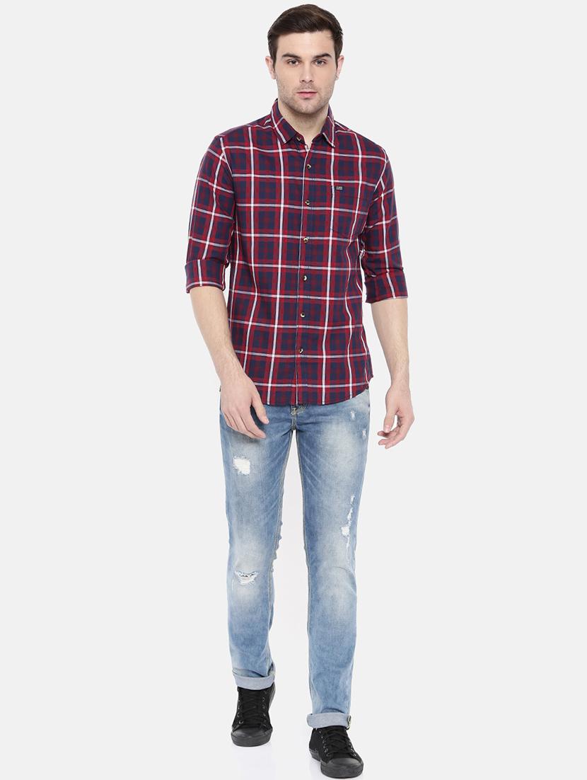 multicolor cotton casual shirt - 15731603 - Zoom Image - 4