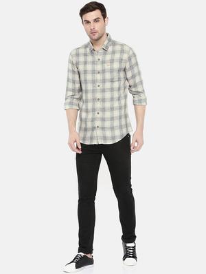 white cotton casual shirt - 15731616 - Standard Image - 4