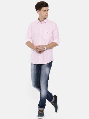 pink cotton casual shirt - 15731804 - Standard Image - 4