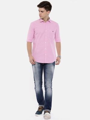 pink cotton casual shirt - 15731806 - Standard Image - 4
