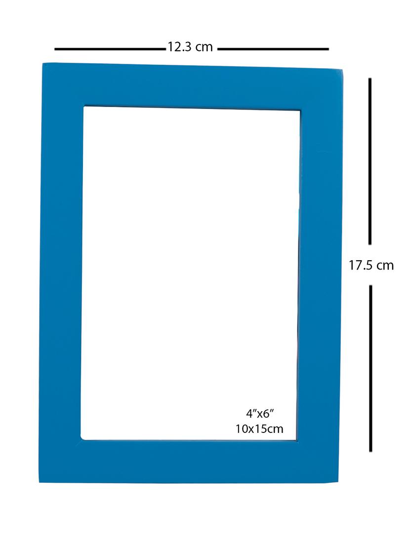 Blue Wooden 4X6 Photo Frame - 15731846 - Zoom Image - 4