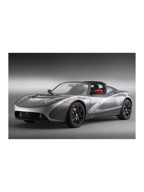 Rawpockets"Tesla Sports Car"Wall posters (PaperBoard,33cmX48cm) - 15732859 - Standard Image - 1