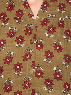 Printed straight kurta - 15732979 - Standard Image - 4