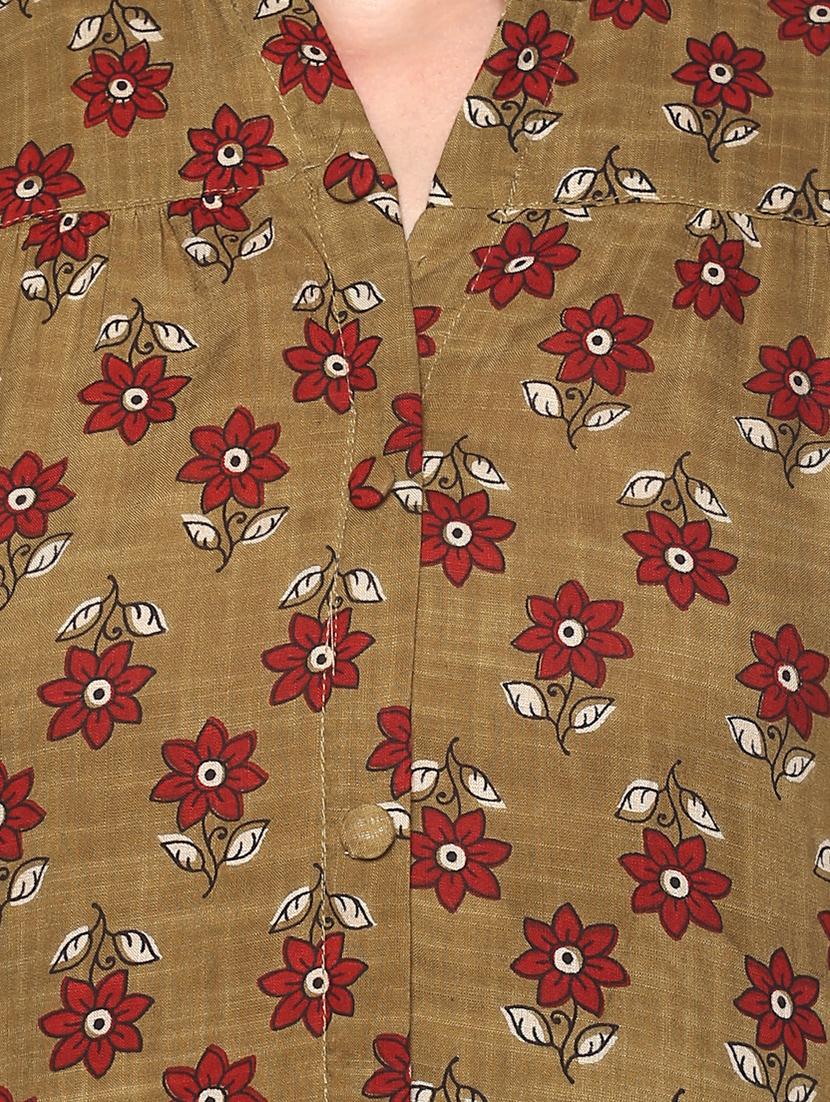 Printed straight kurta - 15732979 - Zoom Image - 4